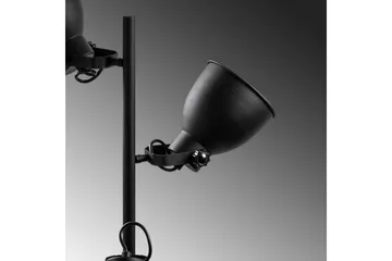 Gulvlampe Elber Svart - Svart - Belysning - Innendørsbelysning & Lamper - Gulvlampe