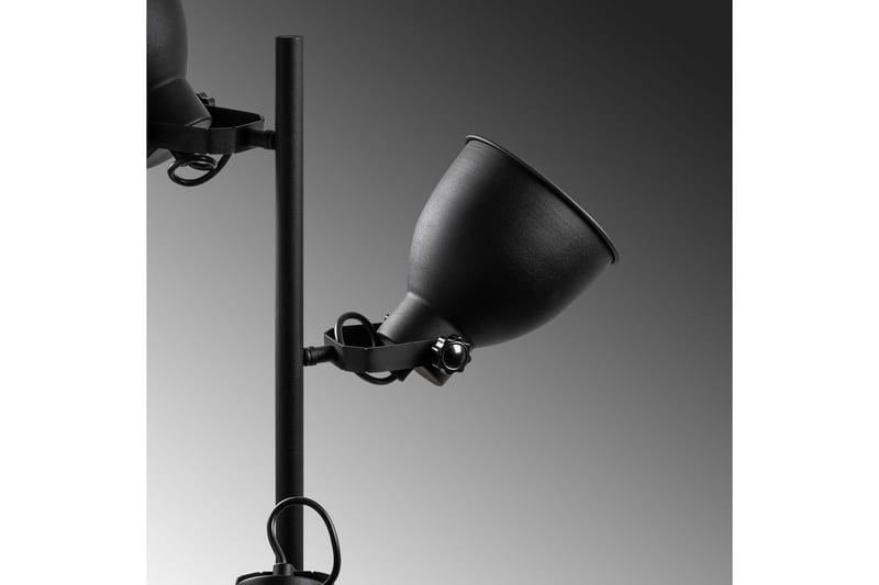 Gulvlampe Elber Svart - Svart - Belysning - Innendørsbelysning & Lamper - Gulvlampe