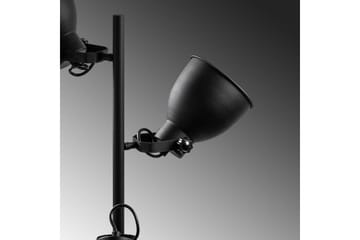 Gulvlampe Elber Svart - Svart - Belysning - Innendørsbelysning & Lamper - Gulvlampe