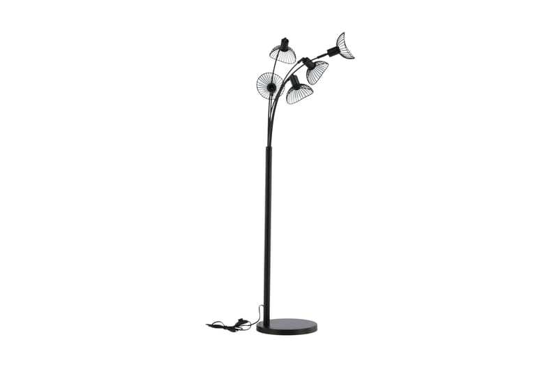 Elsa Gulvlampe Dimbar LED Stor, Svart