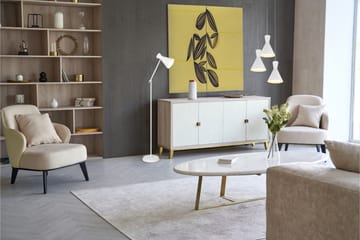 Enzo Gulvlampe E27 Matt Hvit - Trio Lighting - Belysning - Innendørsbelysning & Lamper - Gulvlampe