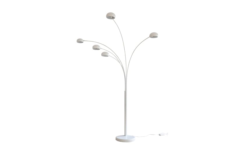 Five Fingers Lampe 220 cm Hvit - Lamper gang - Gulvlampe - Femarmet gulvlampe