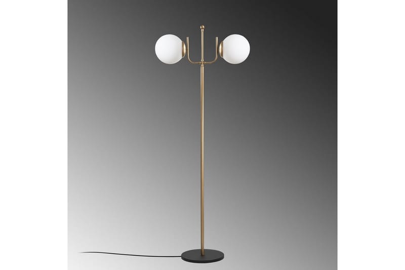 Gulvlampe Gevir Gull - Gull - Belysning - Innendørsbelysning & Lamper - Gulvlampe