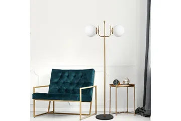 Gulvlampe Gevir Gull - Gull - Belysning - Innendørsbelysning & Lamper - Gulvlampe