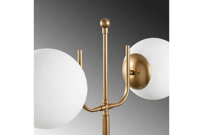 Gulvlampe Gevir Gull - Gull - Belysning - Innendørsbelysning & Lamper - Gulvlampe