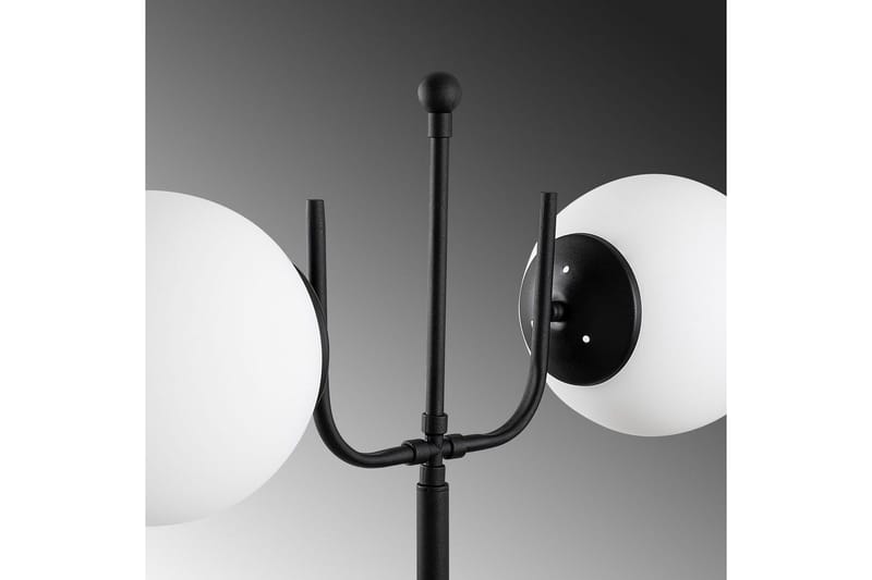 Gulvlampe Gevir Svart - Svart - Belysning - Innendørsbelysning & Lamper - Gulvlampe