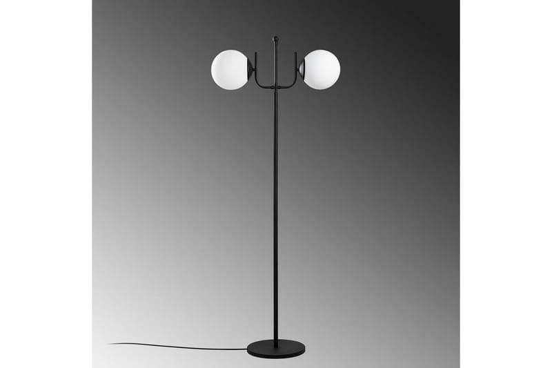 Gulvlampe Gevir Svart - Svart - Belysning - Innendørsbelysning & Lamper - Gulvlampe