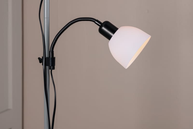 Gulvlampe Bagasi - Grå/Hvit - Lamper gang - Uplight gulvlampe - Gulvlampe
