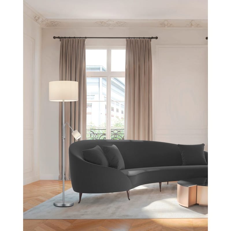 Gulvlampe Hotel - Hvit - Belysning - Innendørsbelysning & Lamper - Gulvlampe