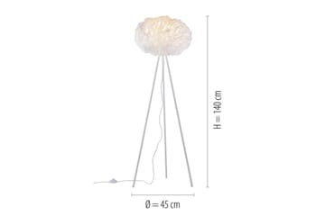 Gulvlampe Lolasmart Naomi - 47x140x47 cm - Belysning - Innendørsbelysning & Lamper - Gulvlampe