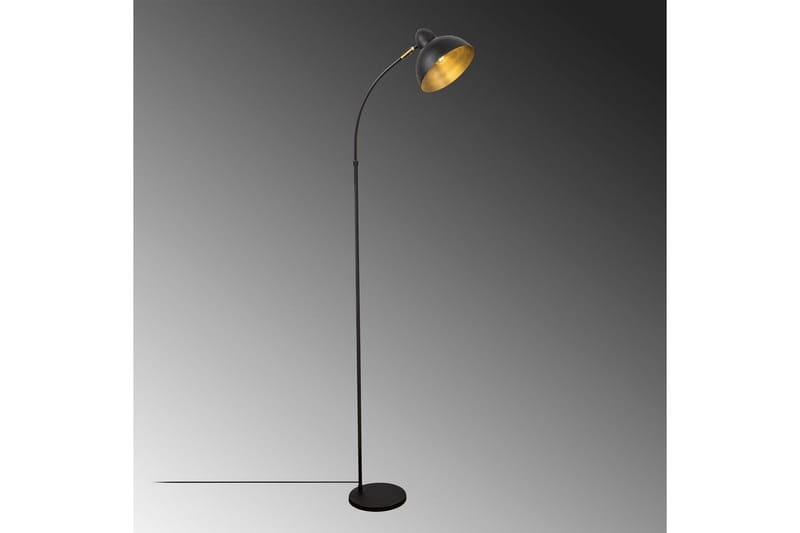 Gulvlampe Masatsune Svart / Antikk - Svart / Antikk - Belysning - Innendørsbelysning & Lamper - Gulvlampe