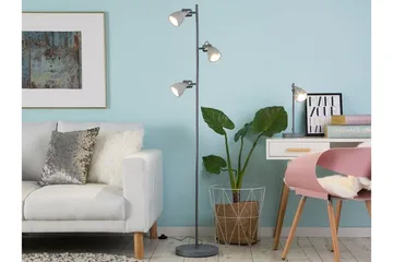 Mistago Gulvlampe 163 cm - Grå - Belysning - Innendørsbelysning & Lamper - Gulvlampe