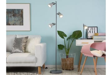 Mistago Gulvlampe 163 cm - Grå - Belysning - Innendørsbelysning & Lamper - Gulvlampe
