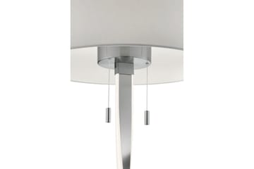 Gulvlampe Nandor - Børstet stål - Belysning - Innendørsbelysning & Lamper - Gulvlampe