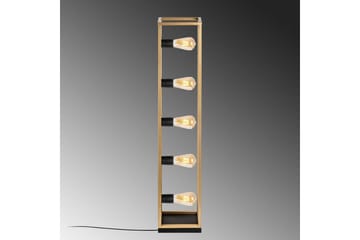 Gulvlampe Orika Gull - Gull - Belysning - Innendørsbelysning & Lamper - Gulvlampe