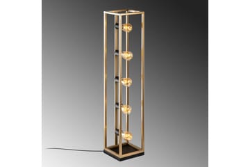 Gulvlampe Orika Gull - Gull - Belysning - Innendørsbelysning & Lamper - Gulvlampe