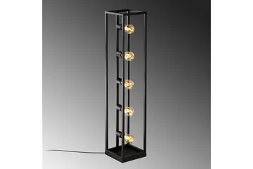 Gulvlampe Orika Svart - Svart - Belysning - Innendørsbelysning & Lamper - Gulvlampe