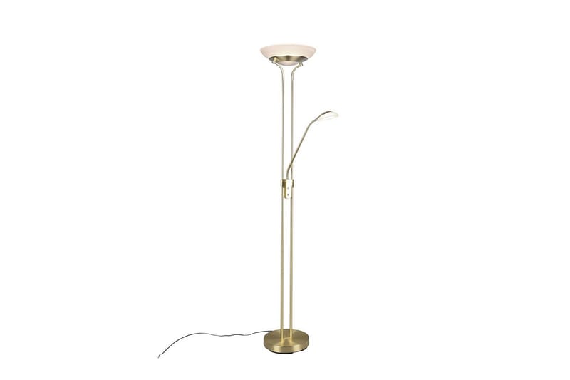 Gulvlampe Orson - Matt messing - Belysning - Innendørsbelysning & Lamper - Gulvlampe