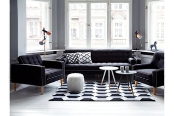 Owens Gulvlampe 130 cm - Svart - Belysning - Innendørsbelysning & Lamper - Gulvlampe