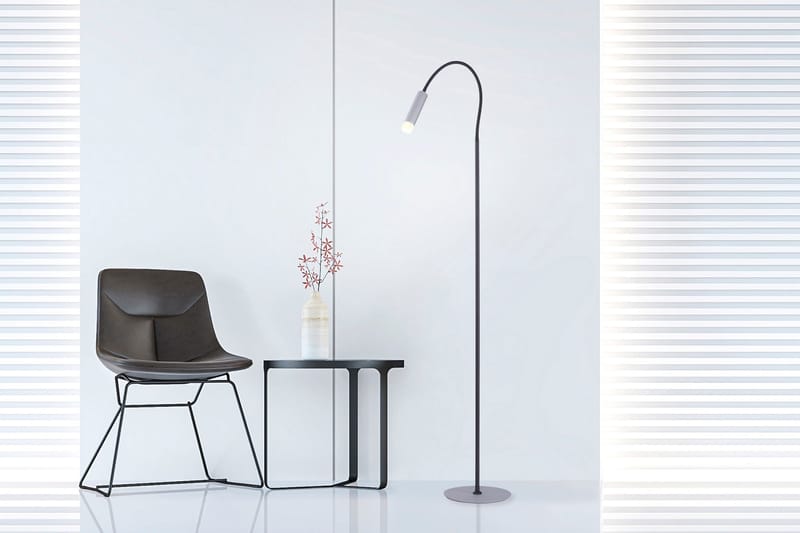 PURE-GEMIN gulvlampe - Grå - Belysning - Innendørsbelysning & Lamper - Gulvlampe
