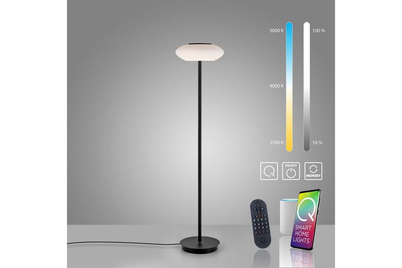 Gulvlampe Q-Etienne - 35x152x35 cm - Belysning - Innendørsbelysning & Lamper - Gulvlampe