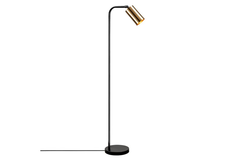 Gulvlampe Quintra Svart / Vintage - 28 x 22 cm - Belysning - Innendørsbelysning & Lamper - Gulvlampe