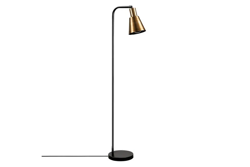 Gulvlampe Quintra Svart / Vintage - 30 x 22 cm - Belysning - Innendørsbelysning & Lamper - Gulvlampe