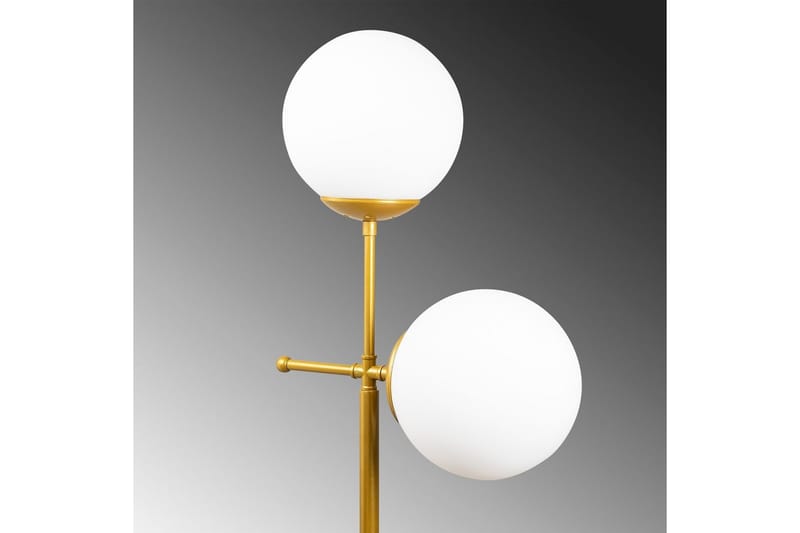 Gulvlampe Ranpal Gull - Gull - Belysning - Innendørsbelysning & Lamper - Gulvlampe