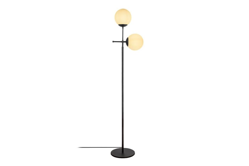 Gulvlampe Ranpal Svart - Svart - Belysning - Innendørsbelysning & Lamper - Gulvlampe