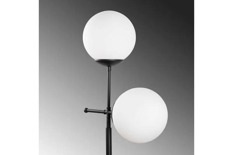 Gulvlampe Ranpal Svart - Svart - Belysning - Innendørsbelysning & Lamper - Gulvlampe