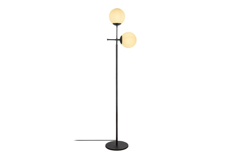 Gulvlampe Ranpal Svart - Svart - Belysning - Innendørsbelysning & Lamper - Gulvlampe