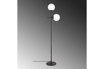 Gulvlampe Ranpal Svart - Svart - Belysning - Innendørsbelysning & Lamper - Gulvlampe
