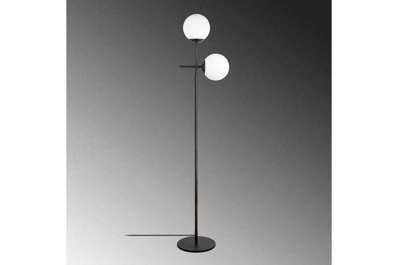 Gulvlampe Ranpal Svart - Svart - Belysning - Innendørsbelysning & Lamper - Gulvlampe