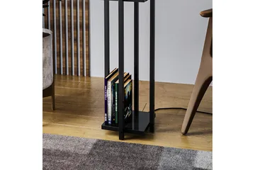 Gulvlampe Ratmompe (Hyllehøyde: 60 cm) Svart Beige - Svart Beige - Belysning - Innendørsbelysning & Lamper - Gulvlampe