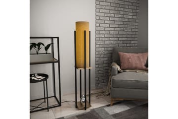 Gulvlampe Ratmompe (Hyllehøyde: 60 cm) Svart / Gull - Svart / Gull - Belysning - Innendørsbelysning & Lamper - Gulvlampe