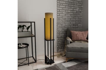 Gulvlampe Ratmompe (Hyllehøyde: 60 cm) Svart - Svart - Belysning - Innendørsbelysning & Lamper - Gulvlampe
