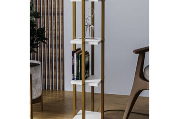 Gulvlampe Ratmompe Lumi (Hyllehøyde: 29 cm) Gull / Hvitt Kobber - Gull / Hvitt Kobber - Belysning - Innendørsbelysning & Lamper - Gulvlampe