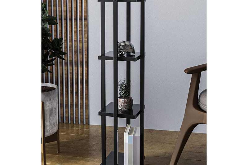 Gulvlampe Ratmompe Lumi (Hyllehøyde: 29 cm) Svart Kobber - Svart Kobber - Belysning - Innendørsbelysning & Lamper - Gulvlampe
