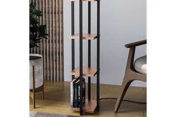 Gulvlampe Ratmompe Lumi (Hyllehøyde: 29 cm) Tre / Beige - Tre / Beige - Belysning - Innendørsbelysning & Lamper - Gulvlampe