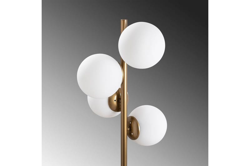 Gulvlampe Rysta Gull - Gull - Belysning - Innendørsbelysning & Lamper - Gulvlampe