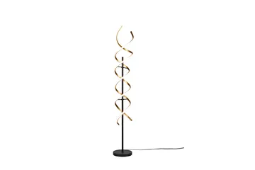 Sequence LED-Gulvlampe Matt Messing/Matt Svart - Trio Lighting - Belysning - Innendørsbelysning & Lamper - Gulvlampe