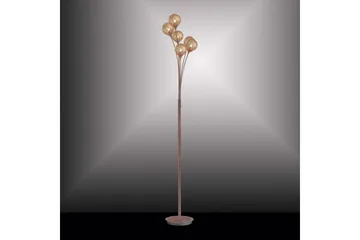 Sheree Gulvlampe - Oransje/Kobber - Belysning - Innendørsbelysning & Lamper - Gulvlampe