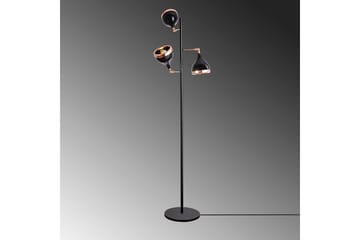 Gulvlampe Soodx Svart / Kobber - Kobber/Svart - Belysning - Innendørsbelysning & Lamper - Gulvlampe