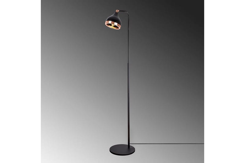 Gulvlampe Soodx Svart / Kobber - Kobber/Svart - Belysning - Innendørsbelysning & Lamper - Gulvlampe
