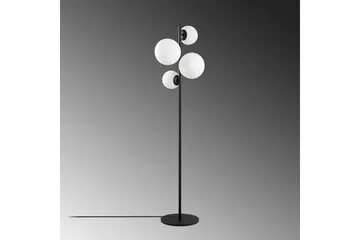 Gulvlampe Subin Svart / Hvit - Svart / Hvit - Belysning - Innendørsbelysning & Lamper - Gulvlampe