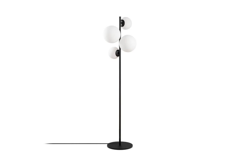 Gulvlampe Subin Svart / Hvit, Svart / Hvit