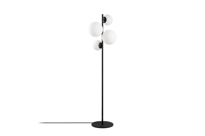 Gulvlampe Subin Svart / Hvit - Svart / Hvit - Belysning - Innendørsbelysning & Lamper - Gulvlampe