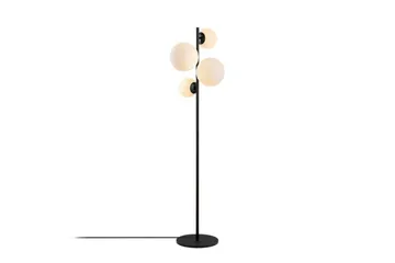 Gulvlampe Subin Svart / Hvit - Svart / Hvit - Belysning - Innendørsbelysning & Lamper - Gulvlampe