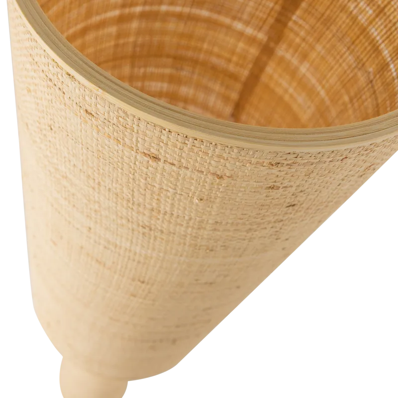 Gulvlampe Syro 130 cm - Natur - Belysning - Innendørsbelysning & Lamper - Gulvlampe