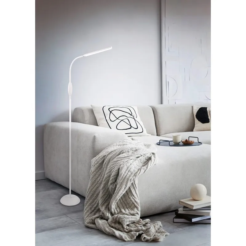 Gulvlampe Toro - Hvit - Belysning - Innendørsbelysning & Lamper - Gulvlampe